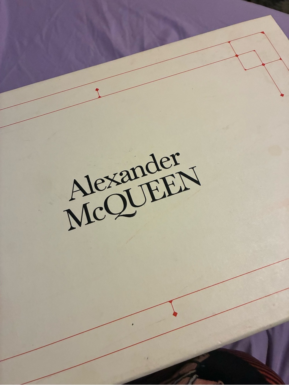 Alexander McQueen White and Silver Shoe Size 37
